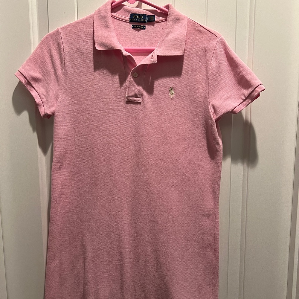 Polo Lauren “The Mesh Mini” dress. Super cute on